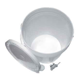 Műanyag mézpergető vödör 35-40 kg fehér